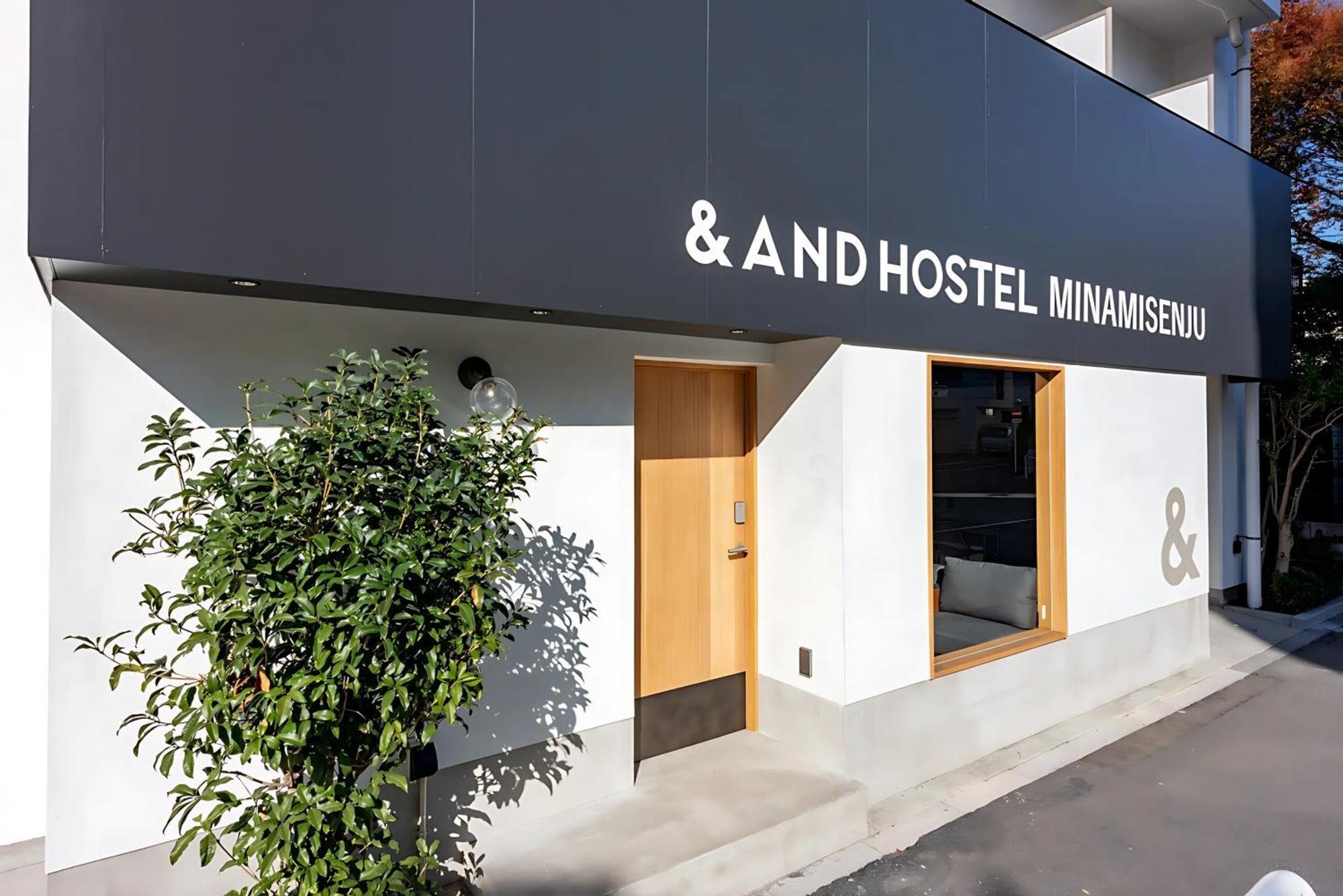 &And Hostel Minamisenju Tokyo prefektur Exteriör bild