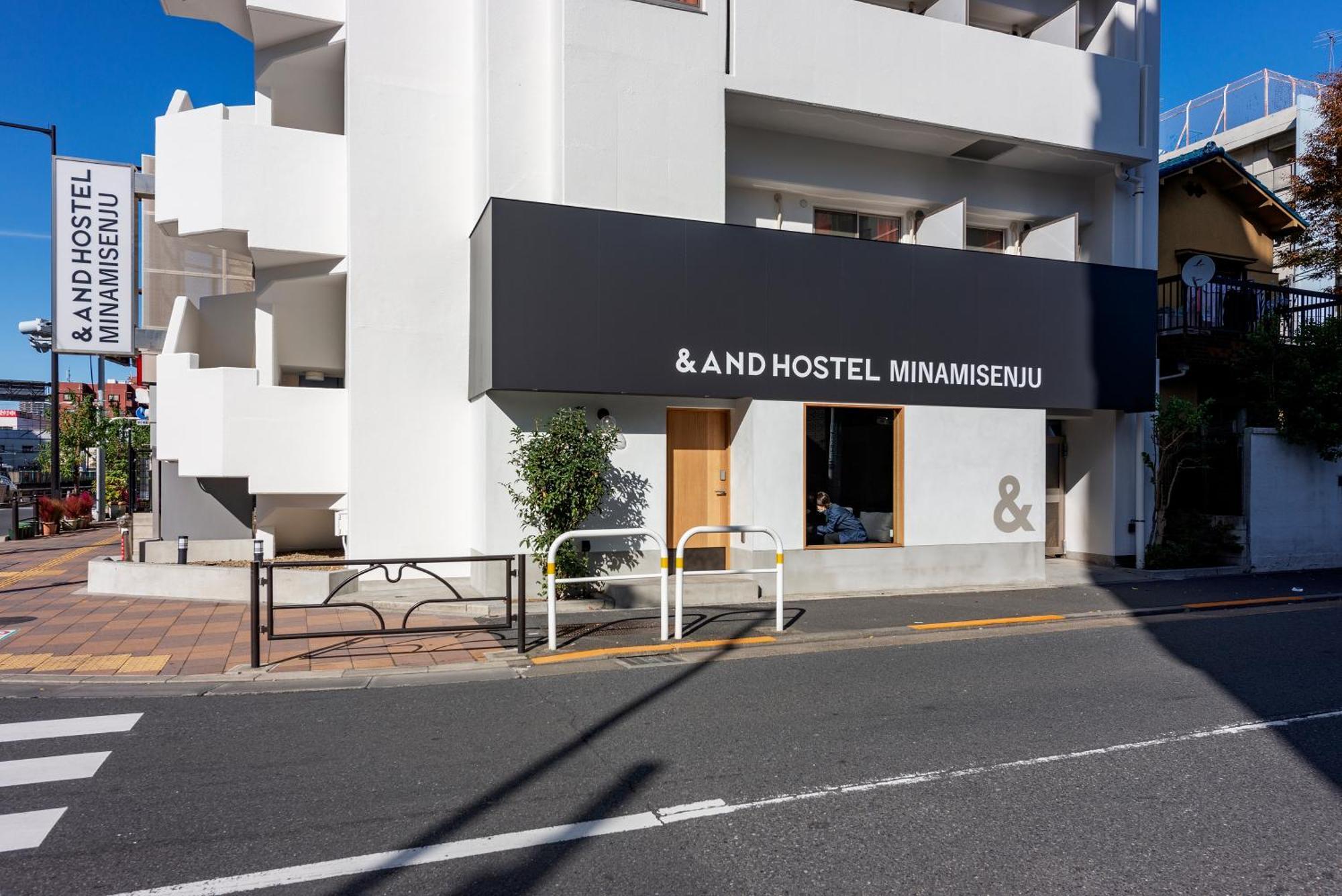&And Hostel Minamisenju Tokyo prefektur Exteriör bild